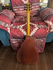 Resonator Short Scale Travel Guitar   Beard Cone  active Pickup  gigbag