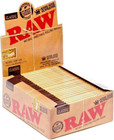 Raw King Size Supreme Rolling Papers     24 Pack Box  40 Leaves Each  960 Total 