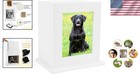 Personalized Wooden Pet Keepsake Urn With Photo Slot For Your Beloved Companion