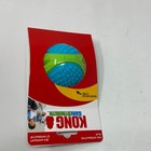 Kong Corestrength Ball Large Blue green Dog Chew   Dental Toy