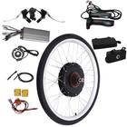 26  Rear Wheel Electric Bicycle Conversion Kit E-bike Motor Hub Kit 1000w 48v