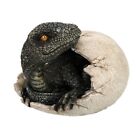 Baby Dinosaur Hatching From Egg Figurine