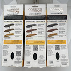 Copper Fit Work Gear Comfort Insoles One Size Unisex M 8-14  W 9 5-14 5 Lot Of 3