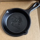 Lodge 2023 Ice Skate  Christmas Ornament Cast Iron Mini Skillet - Retired