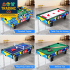 4-in-1 Multi Game Table     Air Hockey  Foosball  Pool   Table Tennis Combo Set  S