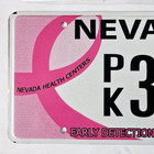 Nevada Breast Cancer License Plate     free         Pk 3429 Pink Ribbon Specialty