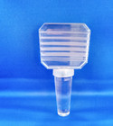 Vintage Etched Glass Bottle Stopper For Wine Or Liquor Bottles