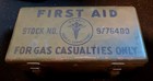 Vintage Wwii Us Army Wwii Jeep First Aid Kit Gas Casualties Only