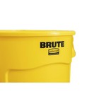 Rubbermaid Commercial Products Brute 32g Yellow Vented 32 Gallon  
