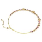 Swarovski Idyllia Necklace Mixed-cut  Flowers  Gold-plated Tone