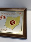 Vtg Strohs  we Proudly Serve Ohio Friends  Mirror Advertising Beer Sign Man Cave