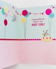 Disney Dumbo Congratulations Baby Girl Birth Shower Pregnancy Greeting Card