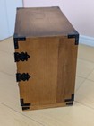 Vintage Japanese Wooden Small Tansu Furniture Cabinet Chest Of Drawers