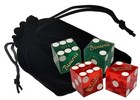 Authentic Las Vegas   Nevada Casino Table-played Craps Dice -  10  Randomly