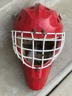 Vintage Senior Goalie Mask For Refurb - Red - Heaton  Eddy Badger - Helmet 90   s