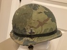 Vietnam Era Mitchell Pattern Camouflage Cover - Inner Tube Helmet Band