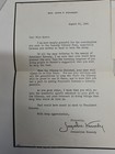 1964 Jacqueline Kennedy Jfk Library Fund Letter   Envelope   Jfk Memorial Prayer