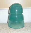 Nice Jade Green Milk Cd 145 H g co Beehive Style Glass Insulator  q 