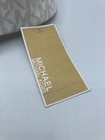 Michael Kors Mk New With Tags Nwt Womens White Gray Baseball Cap Hat Adjustable