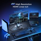 Xiixmask Video Capture Card  Usb 3 0 Capture Card 4k Hdmi Loop-out  1080p