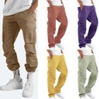 Mens Fashion Joggers Pants Sweatpants Cargo Combat Loose Active Sports Trousers