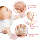  2 Pairs Newborn Baby Mittens Breathable Cotton Gloves Newborn Mittens No