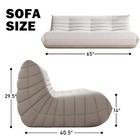 Big Bean Bag Chairs For Adults  3 Seater Large Bean Bag Chair Sofa  Fireside    