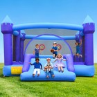 15x12ft Heavy-duty Inflatable Bounce House Slide Kids Jumper Castle With Blower