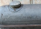 Vtg Torpedo   Bomb Shaped Gas Tank W  Bracket Go Kart   Mini Bike   Small Engine