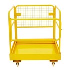 Forklift Safety Cage  36 x36  Inch Heavy Duty Collapsible Forklift Work Platform