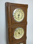 Vintage Springfield Weather Station Hanging Thermometer Barometer Humidity Meter