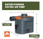 Ozark Trail D Cell Battery Powered Electric Air Pump