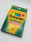 Crayola Fluorescent Colors Markers Vintage 1990 Set Of 6 Rare