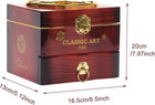 Musical Jewellery Box With Classic Rotating Ballerina Dancer Music Box Necklace