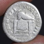 Domitian Caesar Denarius Ancient Roman Empire Silver Coin 80ad Under Titus Rome