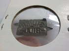 Antique Vintage Silver Bill Tobacco Tag Tin Advertising