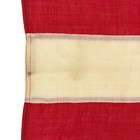 Vintage Wool Danish Flag Sewn Old Cloth Denmark Antique Textile Art Scandinavian