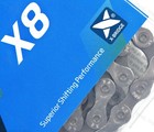 Kmc X8 6 7 8 18 21 24 Speed 116l Bike Chain Fits 3x7 3x8 Road Mtb Sram Shimano