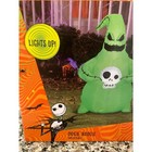 Gemmy Disney Tim Burton Oogie Boogie Inflatable 3 5 Ft Lights Up Halloween Decor