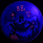 All Them Witches     Autographed Drum Head     Acid Face     Robbie Staebler Original