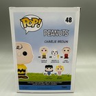 Funko Pop  Vinyl Peanuts Charlie Brown  exclusive   Pop In A Box  48 W Protector