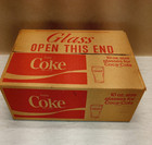 New Vintage Box Of Coca Cola 10oz Bell Shaped Glasses Box Of 12 - Vintage Nos