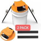 4pack Bucket Lid Mouse Rat Trap Bucket Mousetrap Catcher Us Free Shipping