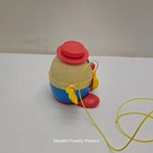 Fisher-price Humpty Dumpty Pull Toy Wobble Egg Classic Vintage Vtg
