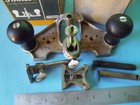 Stanley No 71 Router Plane Woodworking Tool - Original Box  2 Irons  Good Con 