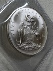 1972 Bahamas 5 Dollar Silver Coin Low Mintage