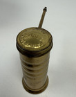 Vintage Brass Eagle Oil Can Oiler Finger Pump No   66 Straight Spout Nice 