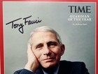 Dr  Anthony Fauci Signed 8x10 Photo Jsa Coa     Nih Covid Pandemic Autograph