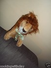 Vintage Brooklyn Toy Company Plush Doll Figure Stuffed Animal Lion Toy 