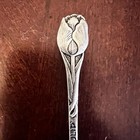 Vintage Silver Demitasse Cup Tea Coffee Spoon Tulip Flower Made Holland 1973